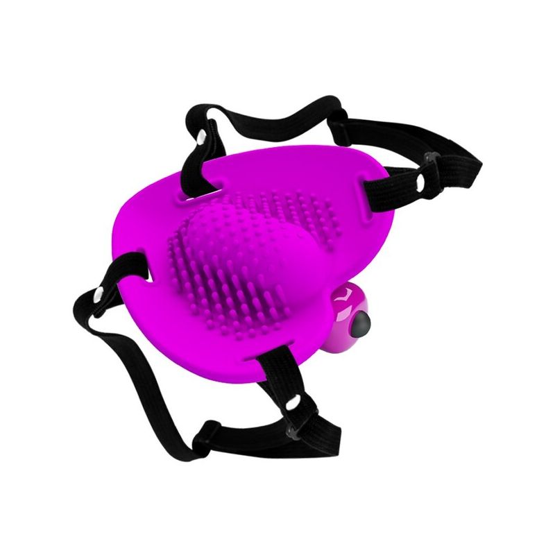 Micro Heart-Beat Strap-On Clitoral Vibrator