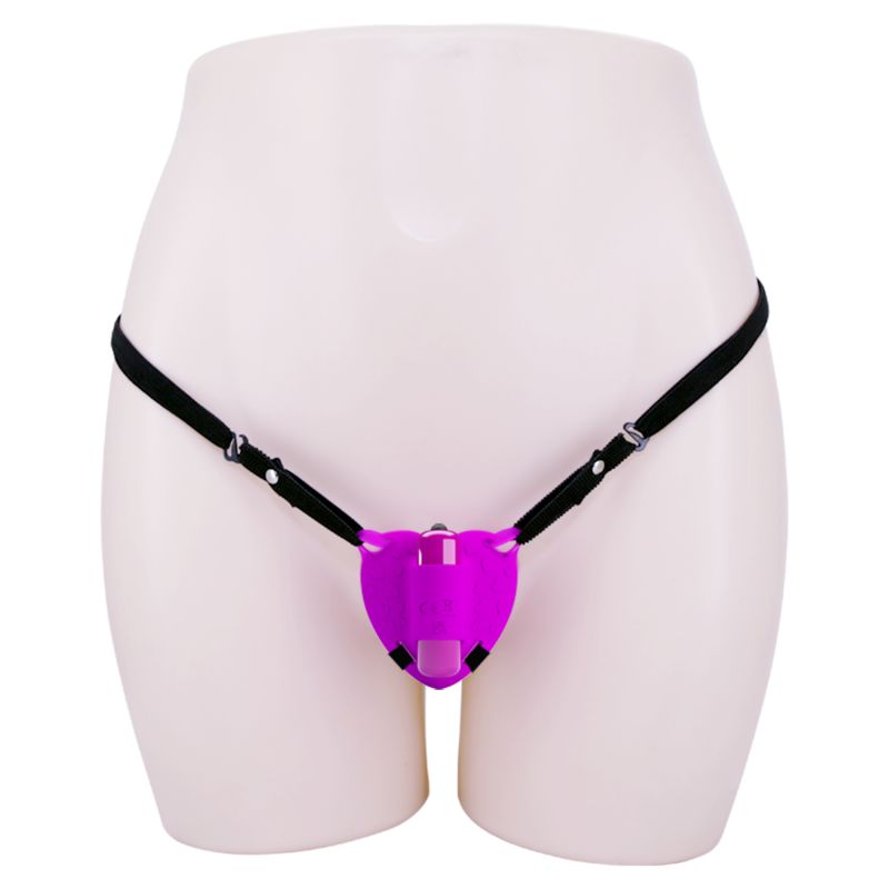 Micro Heart-Beat Strap-On Clitoral Vibrator