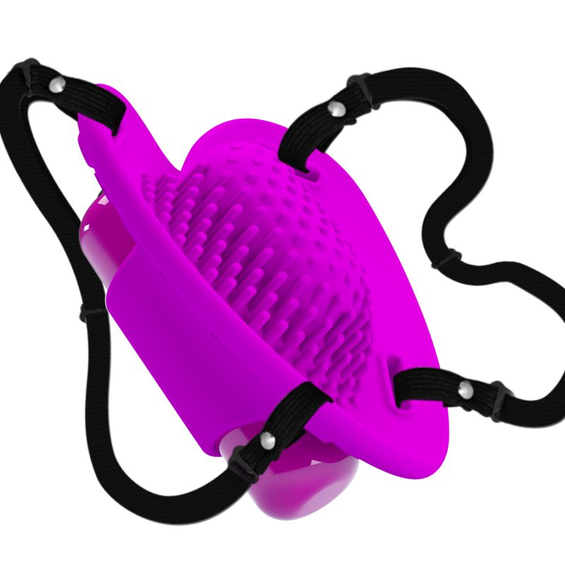 Micro Heart-Beat Strap-On Clitoral Vibrator