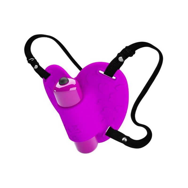 Micro Heart-Beat Strap-On Clitoral Vibrator