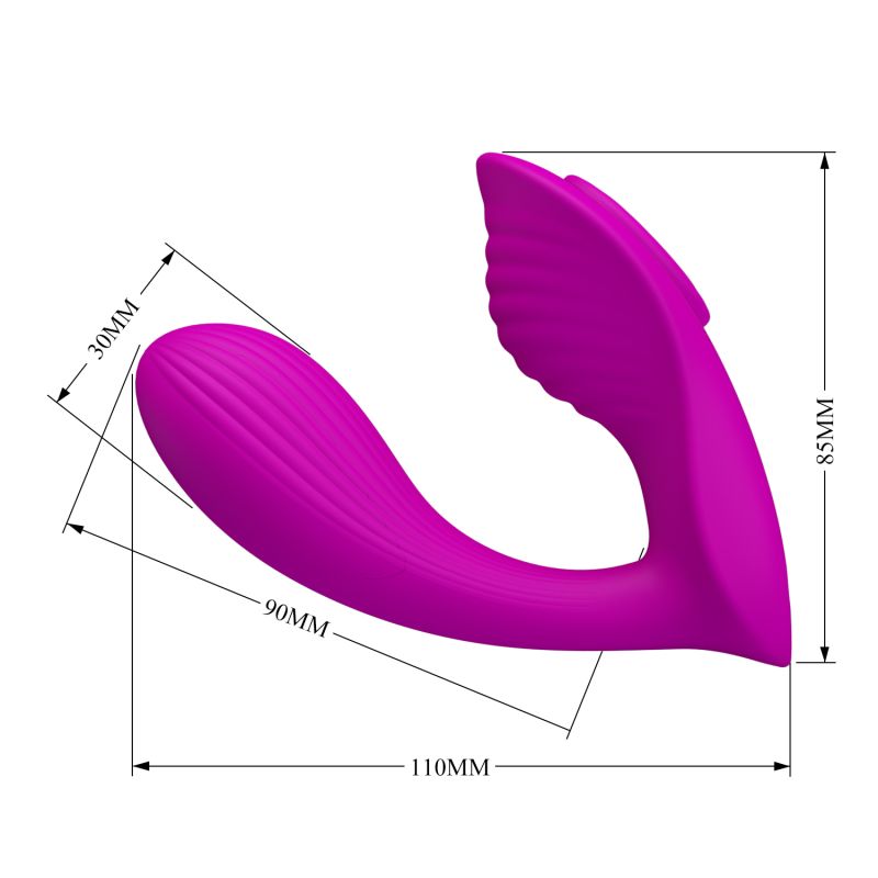 Zico Vibrating Panty Vibe (Purple)