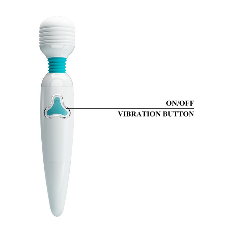 Cloud Rechargeable Wand (White / Blue)