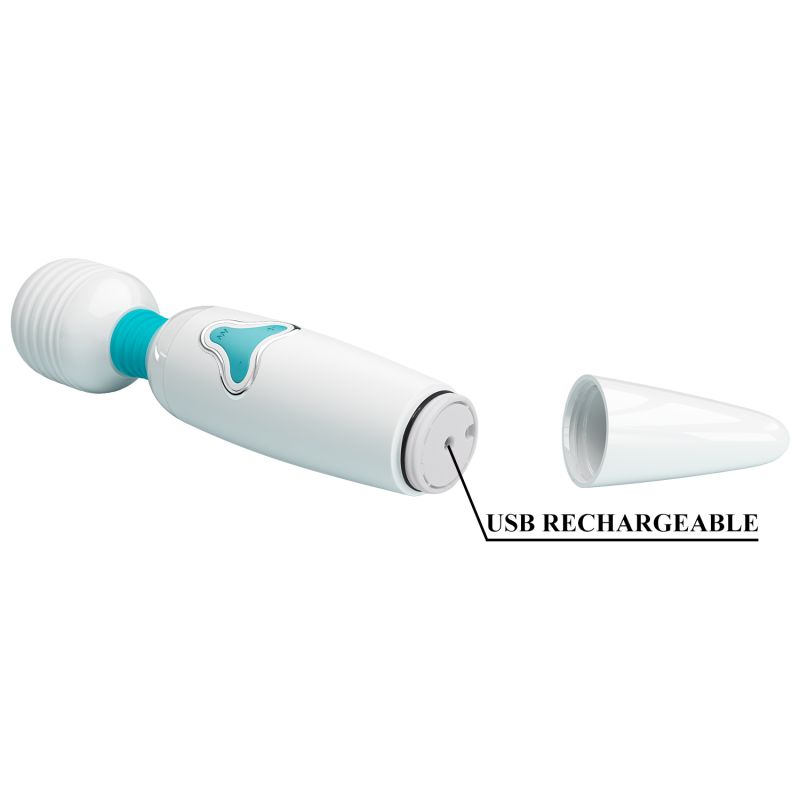 Cloud Rechargeable Wand (White / Blue)