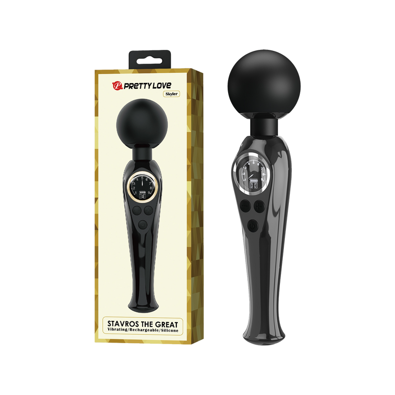 Skyler Rechargeable Wand (Black)