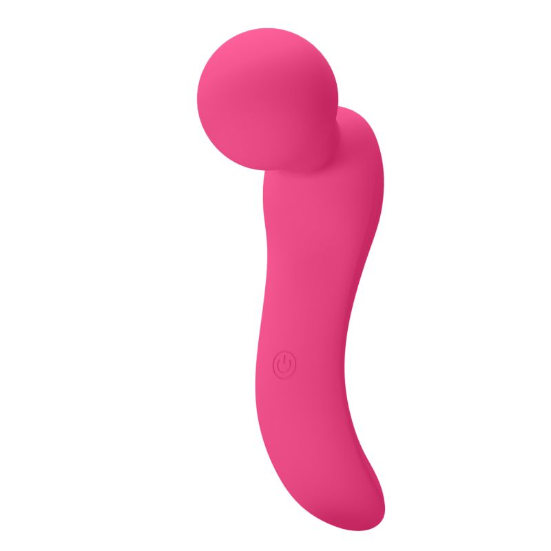 Lois Vibrating Wand Massager (Pink)