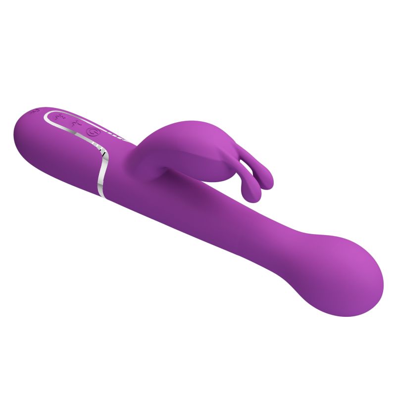 Dejon - 3in1 Multi-function Rabbit Vibrator (Purple)