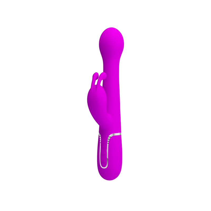 Dejon - 3in1 Multi-function Rabbit Vibrator (Pink)