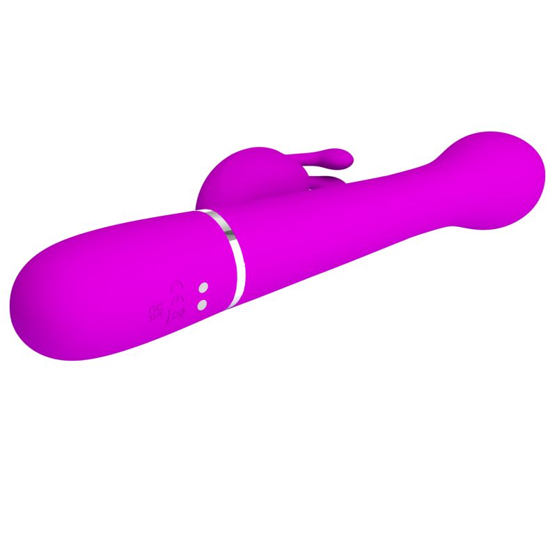 Dejon - 3in1 Multi-function Rabbit Vibrator (Pink)