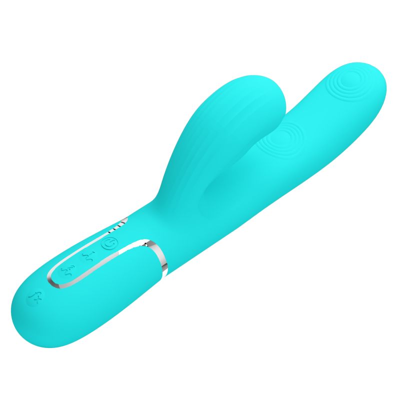 Perdita - 3in1 Multi-function Vibrator (Seafoam)
