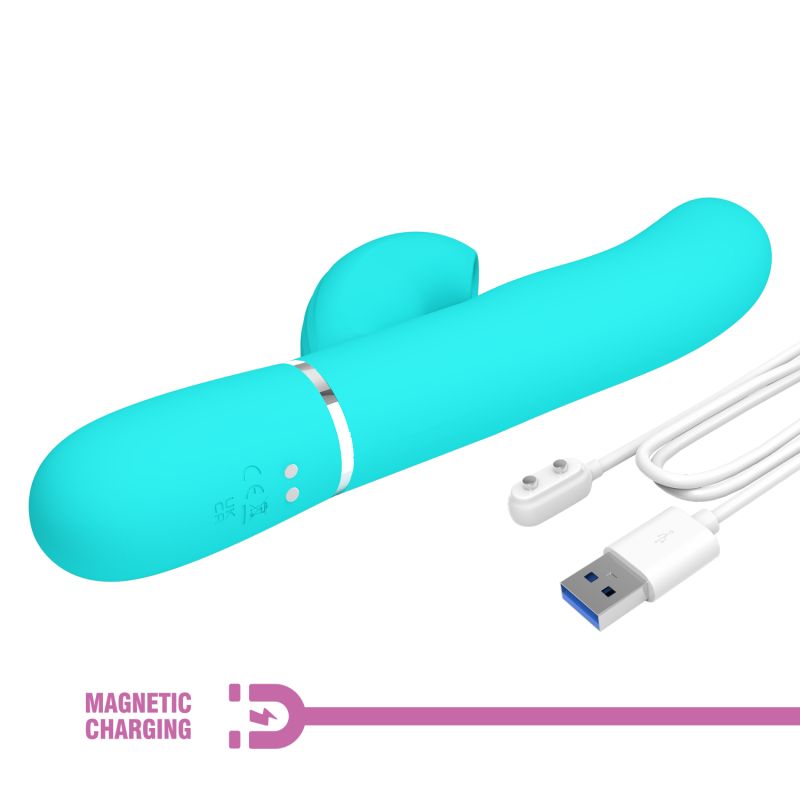 Perdita - 3in1 Multi-function Vibrator (Seafoam)