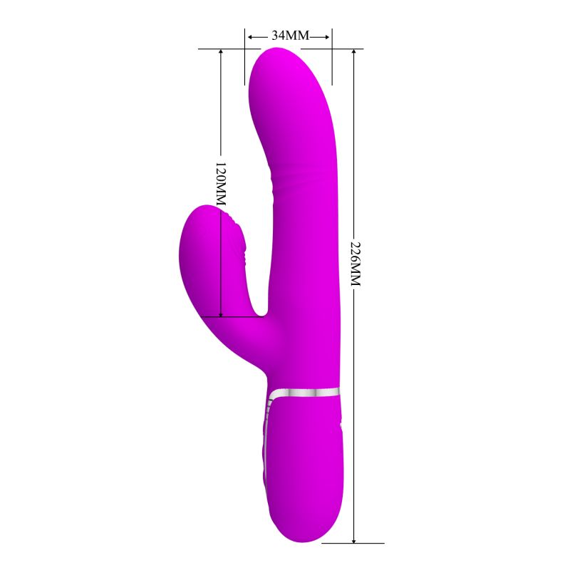 Mariana - 4in1 Multi-function Vibrator (Pink)