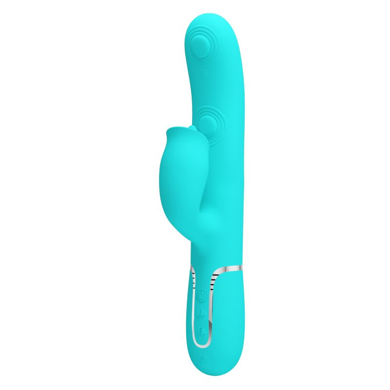 Gigi - 3in1 Multi-function Vibrator (Seafoam)