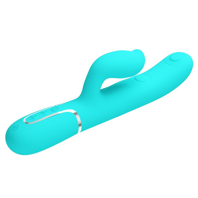 Gigi - 3in1 Multi-function Vibrator (Seafoam)