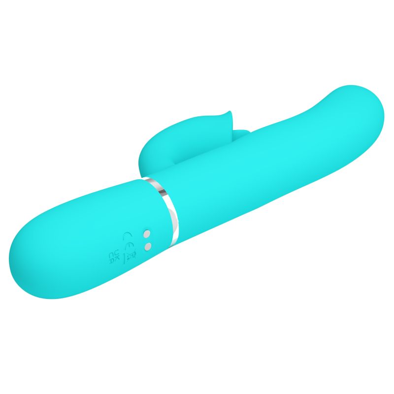Gigi - 3in1 Multi-function Vibrator (Seafoam)