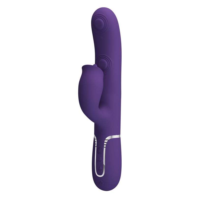 Gigi - 3in1 Multi-function Vibrator (Dark Purple)
