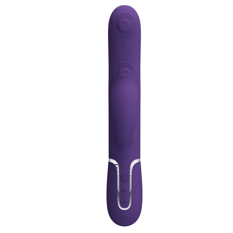 Gigi - 3in1 Multi-function Vibrator (Dark Purple)