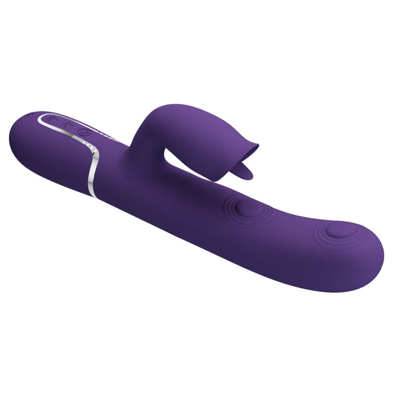 Gigi - 3in1 Multi-function Vibrator (Dark Purple)