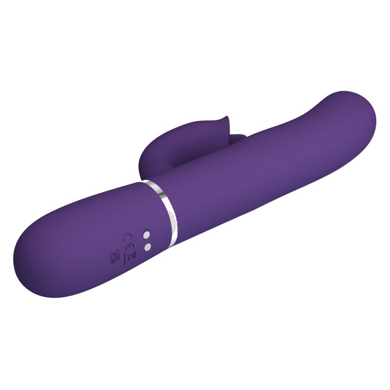 Gigi - 3in1 Multi-function Vibrator (Dark Purple)