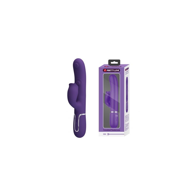 Gigi - 3in1 Multi-function Vibrator (Dark Purple)