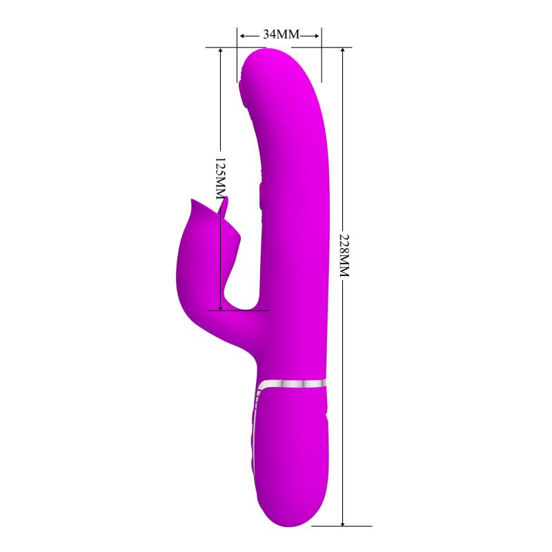 Gigi - 3in1 Multi-function Vibrator (Pink)