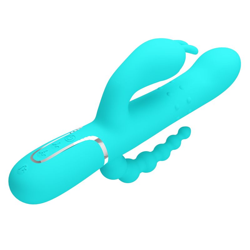 Cammy - 4in1 Multi-function Vibrator (Seafoam)