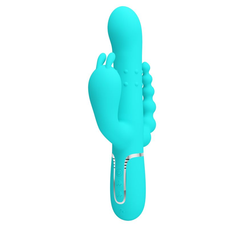 Cammy - 4in1 Multi-function Vibrator (Seafoam)