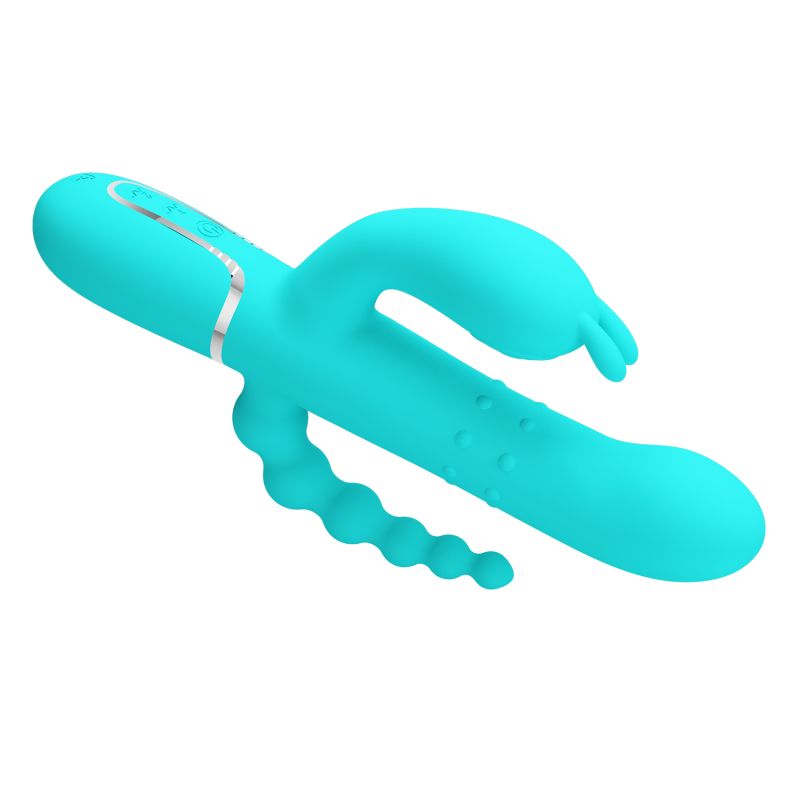 Cammy - 4in1 Multi-function Vibrator (Seafoam)