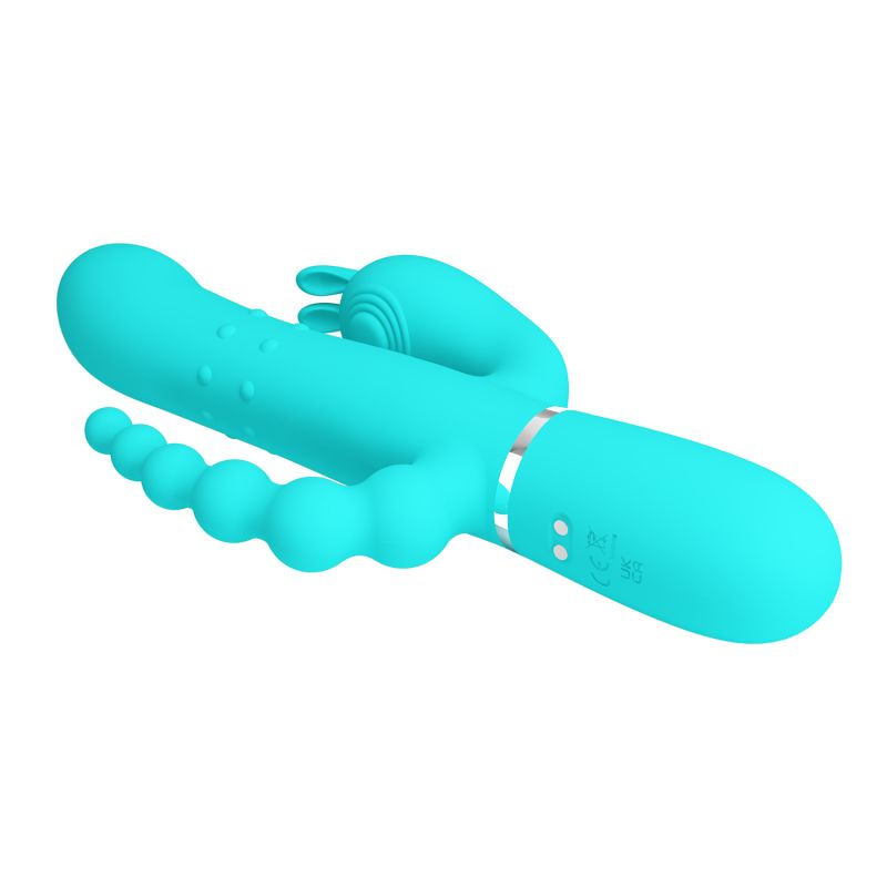 Cammy - 4in1 Multi-function Vibrator (Seafoam)