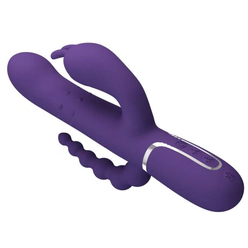 Cammy - 4in1 Multi-function Vibrator (Dark Purple)