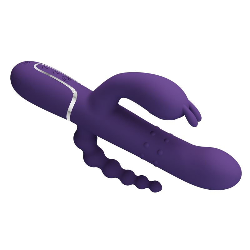 Cammy - 4in1 Multi-function Vibrator (Dark Purple)