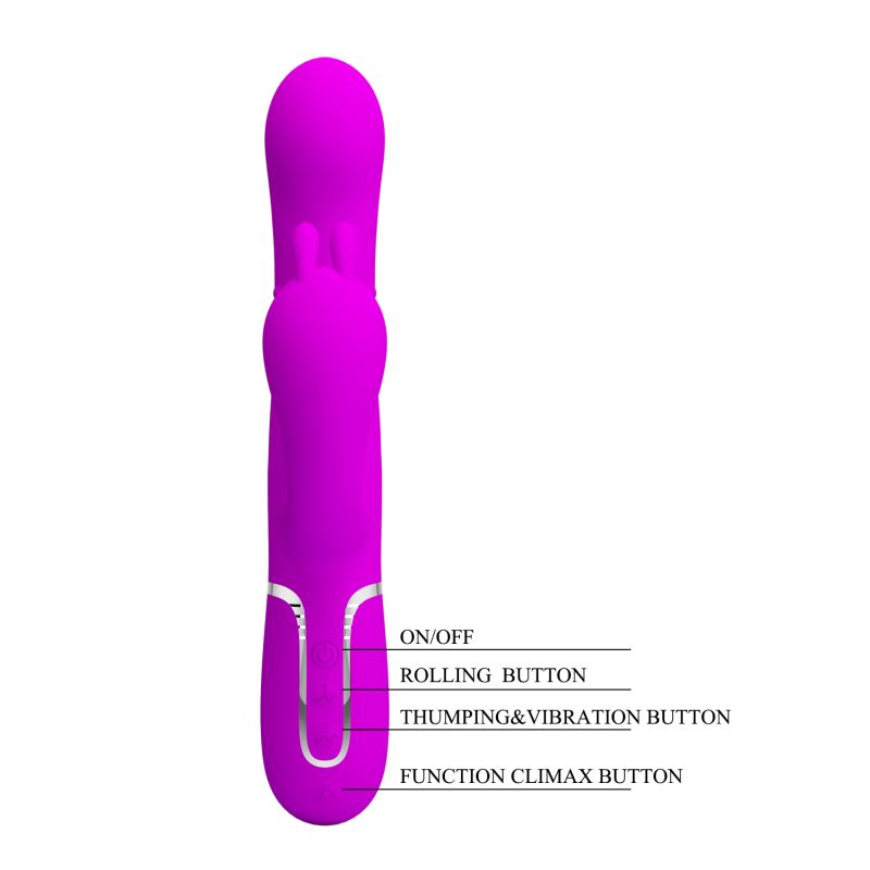 Cammy - 4in1 Multi-function Vibrator (Pink)