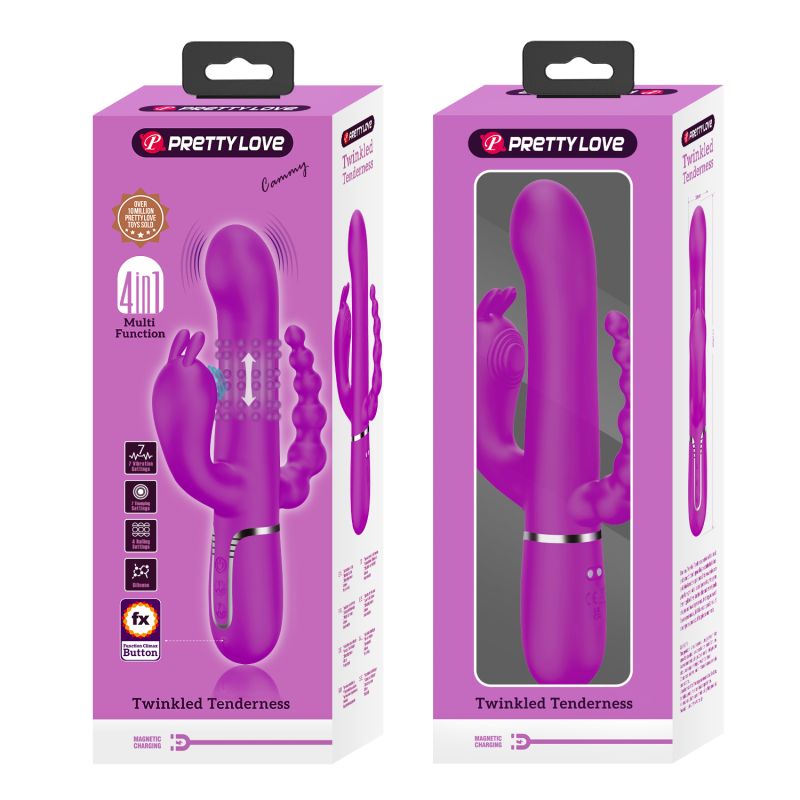 Cammy - 4in1 Multi-function Vibrator (Pink)