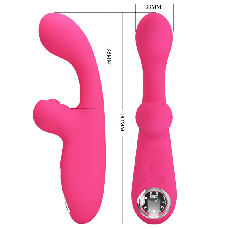 Skylar Rabbit Vibrator (Pink)