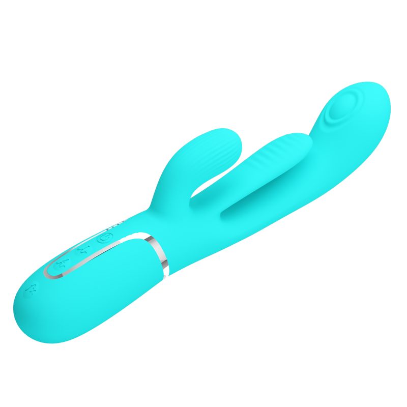 Shania - 3in1 Rabbit Vibrator (Seafoam)