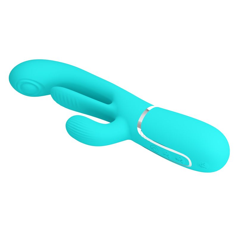 Shania - 3in1 Rabbit Vibrator (Seafoam)