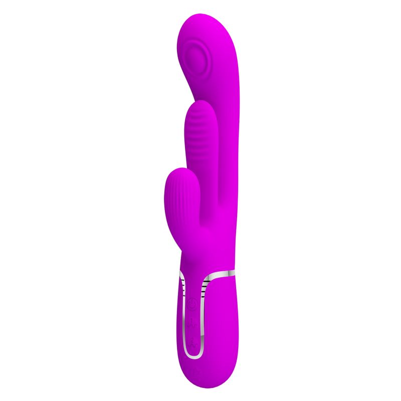 Shania - 3in1 Rabbit Vibrator (Pink)
