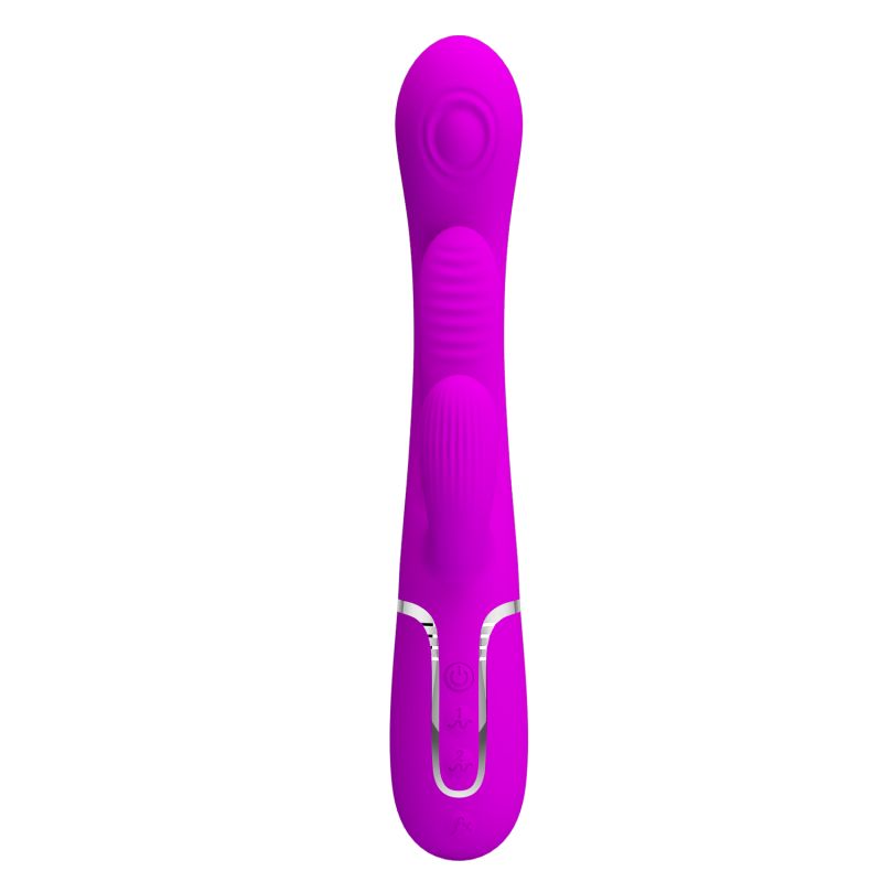 Shania - 3in1 Rabbit Vibrator (Pink)