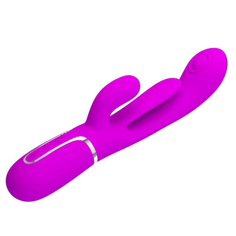 Shania - 3in1 Rabbit Vibrator (Pink)