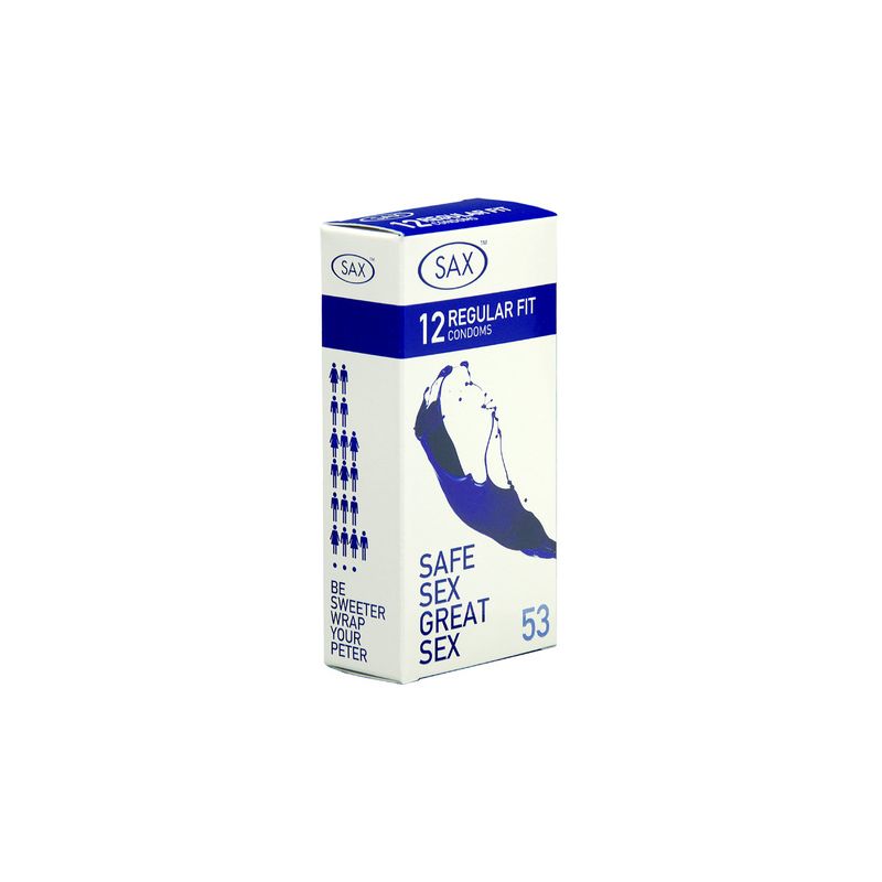 SAX Regular 12's Condoms