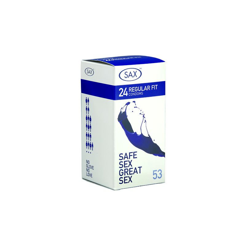 SAX Regular 24's Condoms