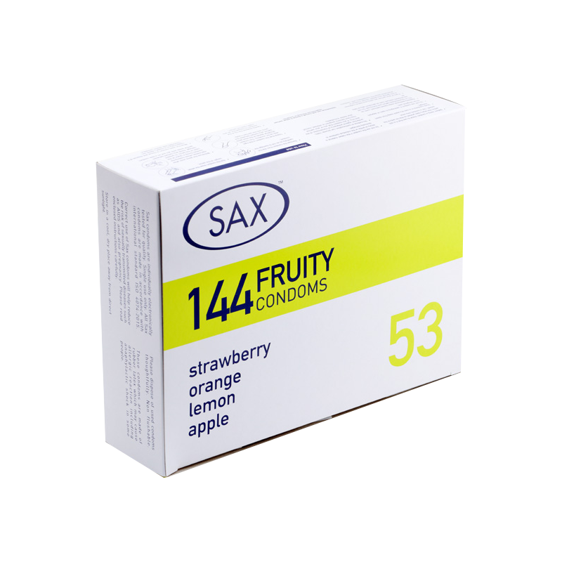 SAX Fruity 144's Condoms
