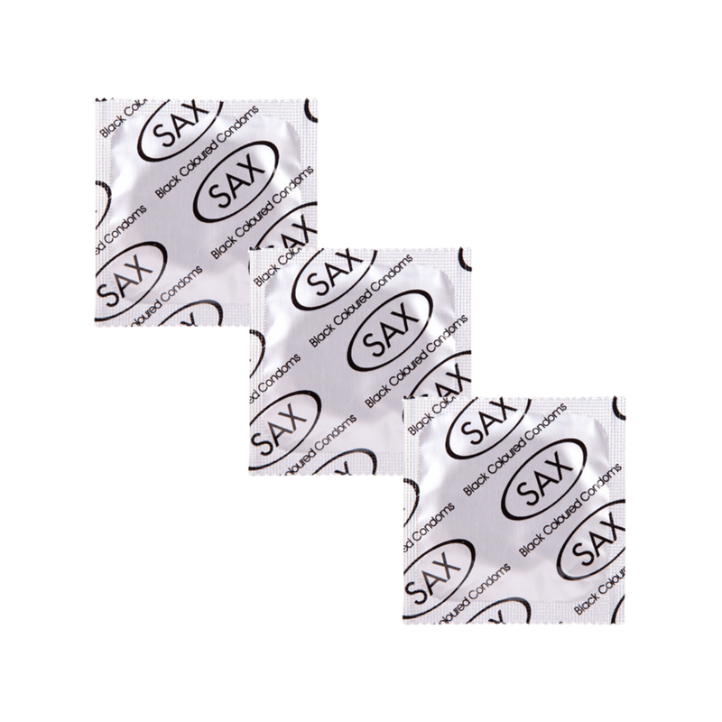 SAX Black 144's Condoms