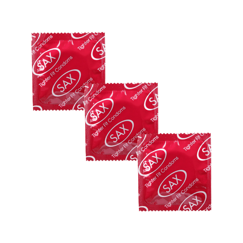 SAX Tighter Fit 144's Condoms