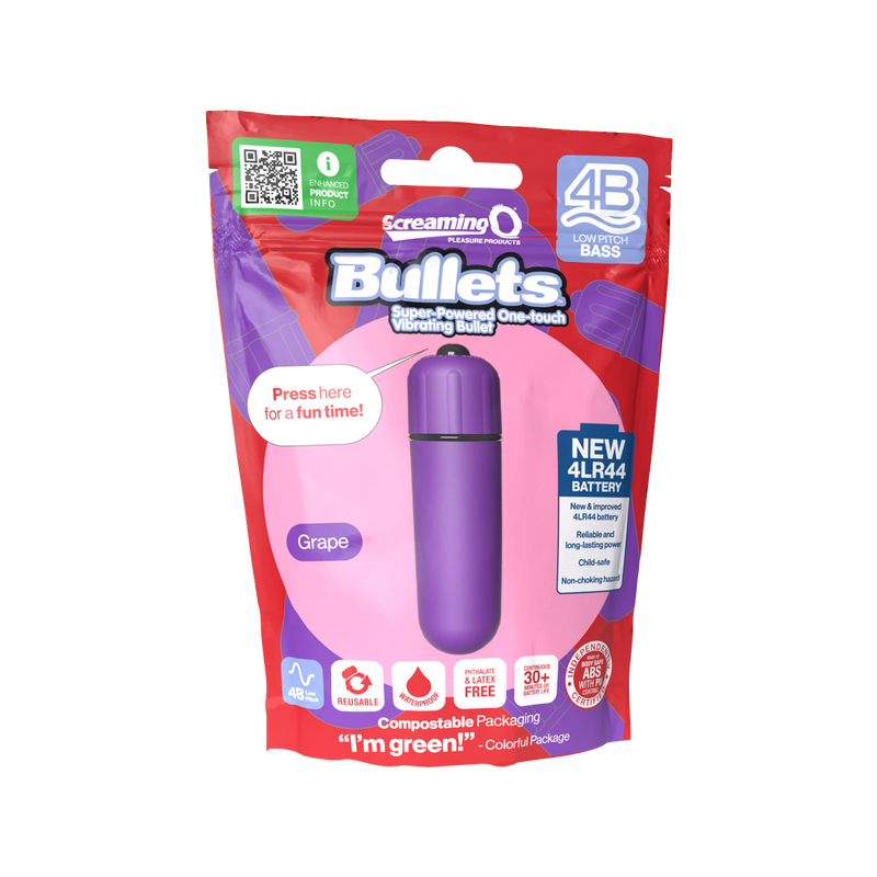 Screaming O 4B - Deep Rumbling Bullet (Grape)