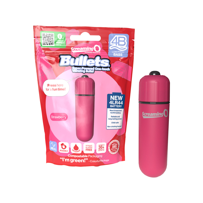 Screaming O 4B - Deep Rumbling Bullet (Strawberry)