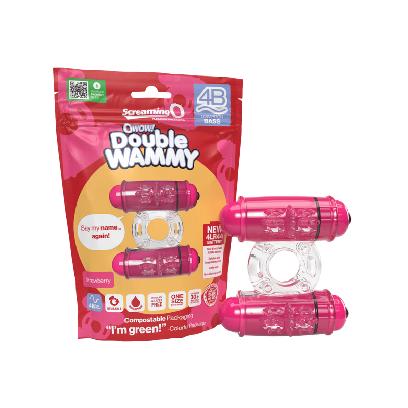 Double Wammy 4B Low Pitch Bass (Strawberry)