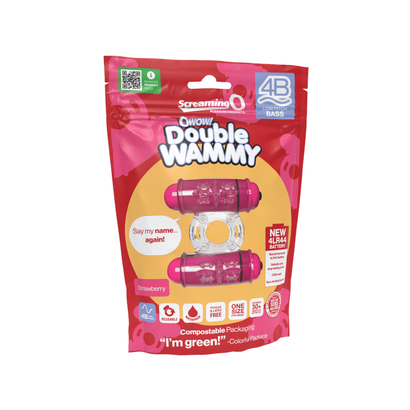 Double Wammy 4B Low Pitch Bass (Strawberry)