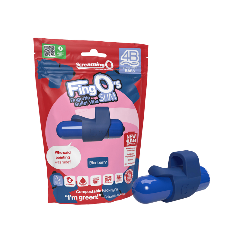 FingO's Slim 4B Low Pitch Bass (Blueberry)