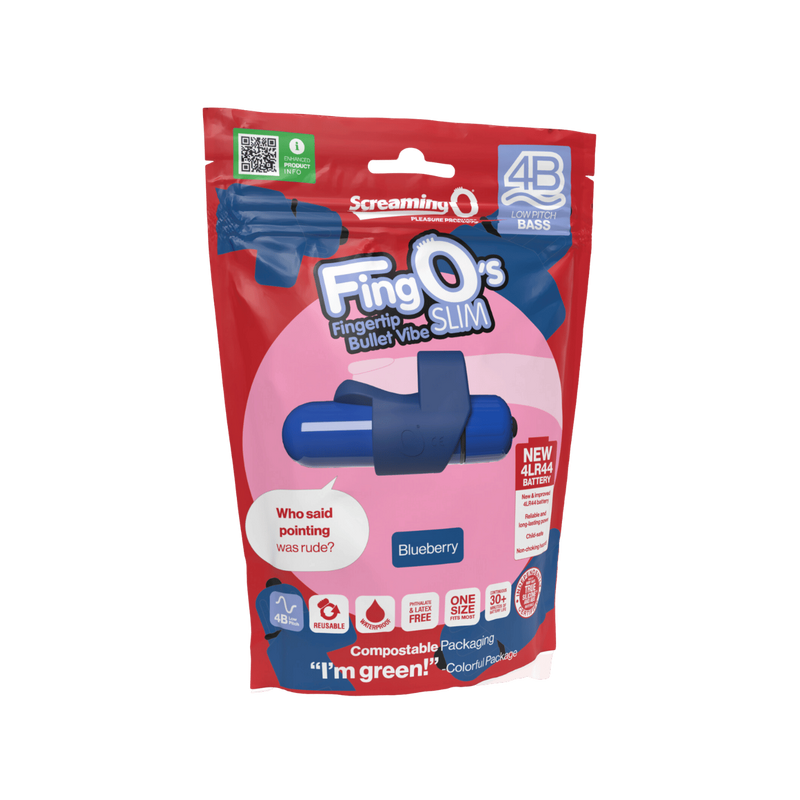 FingO's Slim 4B Low Pitch Bass (Blueberry)