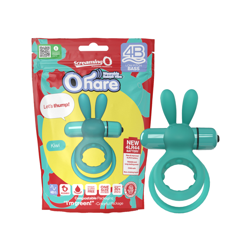 Ohare 4B Low Pitch Bass Cock Ring (Kiwi)